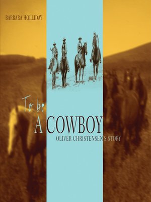 cover image of To Be a Cowboy